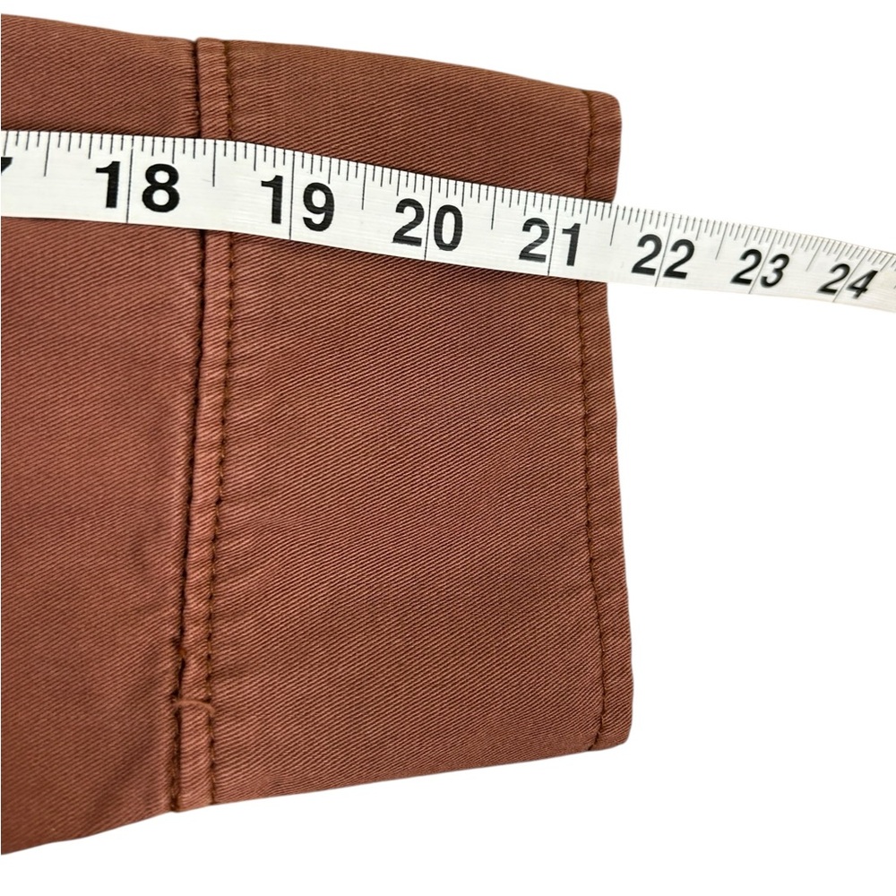 PISTOLA Utility Shacket Jacket Spice‎ Rust/Brown Red Oversized Minimalist XS - Picture 14 of 15